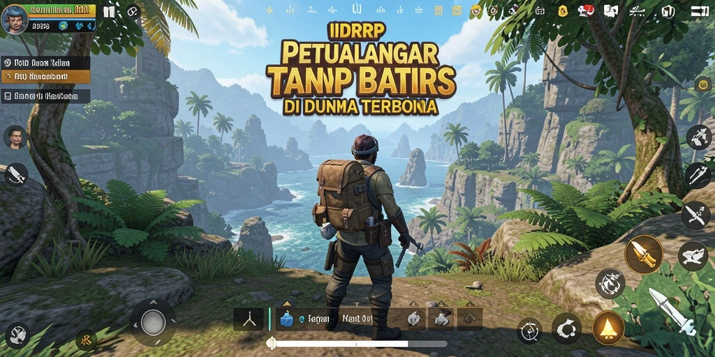 Gameplay Open World yang memukau dan realistik dalam IDRRP.