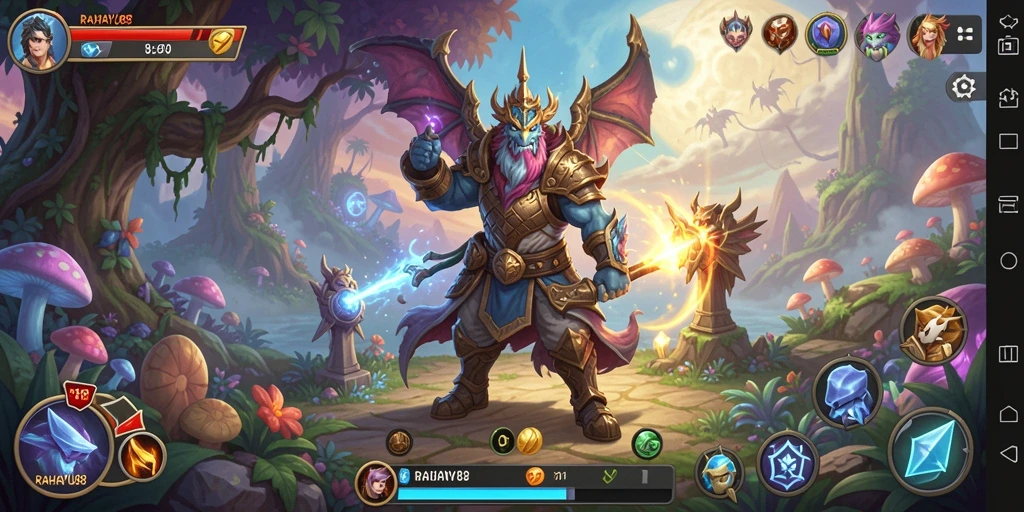 Tangkapan layar gameplay RAHAYU88 yang menampilkan aksi petualangan seru.