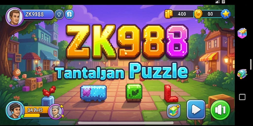 Tampilan gameplay ZK988 yang menarik dan menantang.